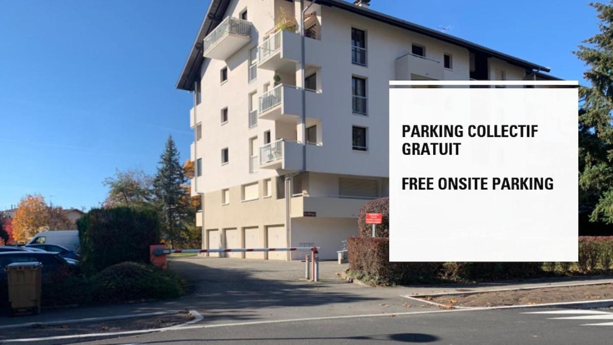 Golden Beach Parking Proche Du Lac アヌシー エクステリア 写真